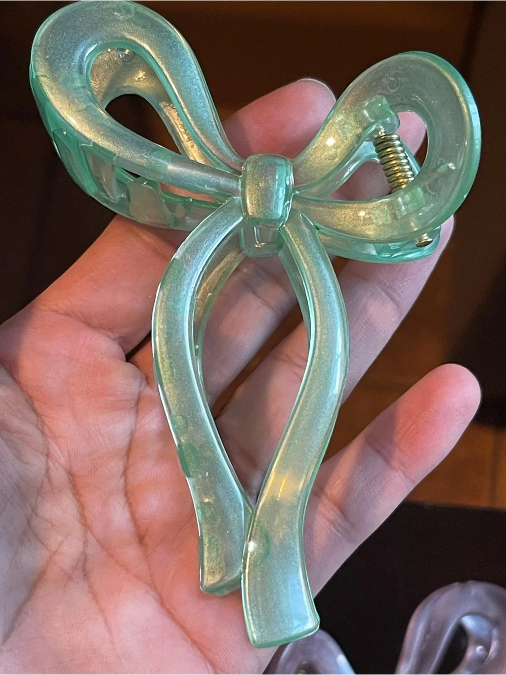 Bow-Shaped Hair Claw Clips 2 Set